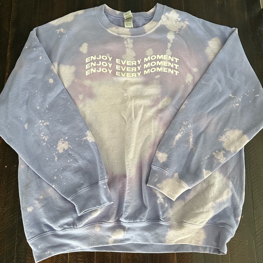 Enjoy Every Moment Graphic Sweatshirt